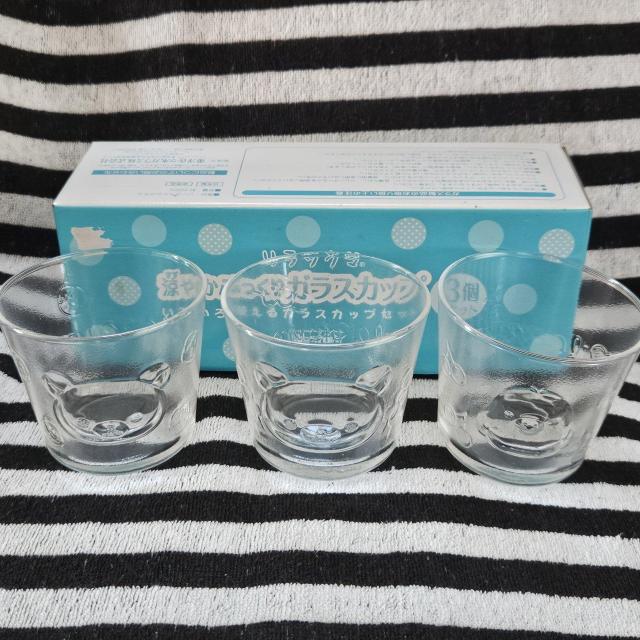 新品 リラックマ ジョーシン ガラスカップ 3個セット コリラックマ キイロイトリ ぷっくり 食器 グラス カップ 非売品 < アニメ/コミック/キャラクター  新品 リラックマ ジョーシン ガラスカップ 3個セット コリラックマ キイロイトリ ぷっくり 食器 グラス カップ 非売品  < アニメ/コミック/キャラクターの