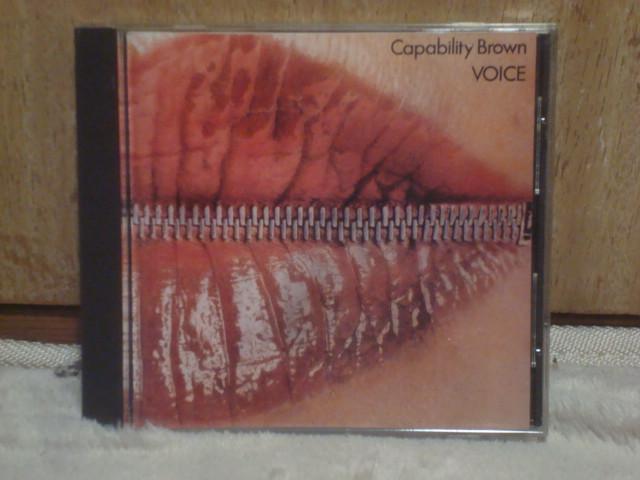 【旧規格盤】ヴォイス(VOICE) / キャバビリティ・ブラウン(CAPABILITY BROWN) 帯付CD < CD/DVD/ビデオ  【旧規格盤】ヴォイス(VOICE) / キャバビリティ・ブラウン(CAPABILITY BROWN) 帯付CD  < CD/DVD/ビデオの