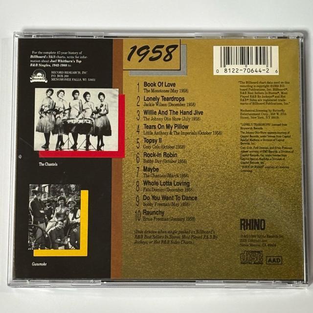 Billboard Top R&B Hits: 1958 / Various Artists < CD/DVD/ビデオ  Billboard Top R&B Hits: 1958 / Various Artists < CD/DVD/ビデオの