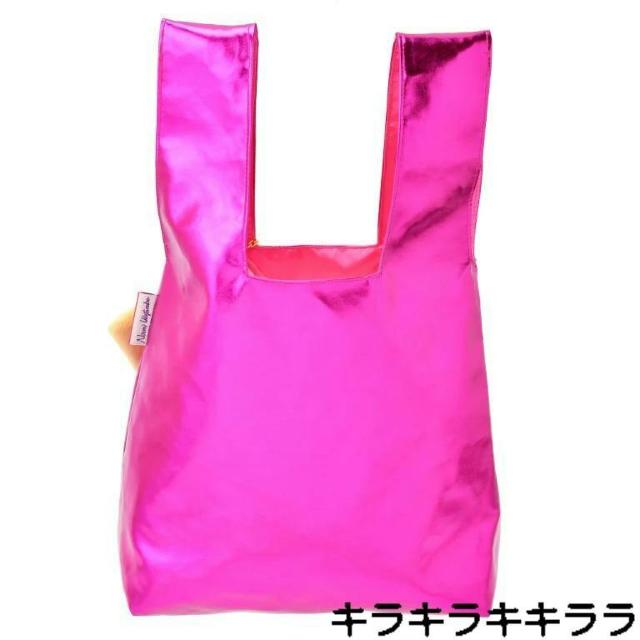 《New》ペパロニ/ユニベアシティ(渡辺直美.監修)★ピザチャーム付きトートバッグ<オーロラピンク> < 女性ファッション 《New》ペパロニ/ユニベアシティ(渡辺直美.監修)★ピザチャーム付きトートバッグ<オーロラピンク> < 女性ファッションの