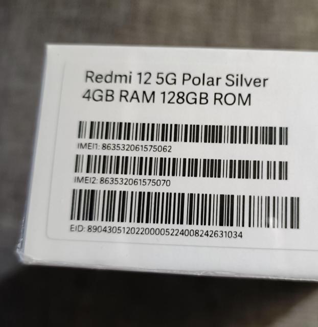 ViJ@SIMt[ Xiaomi Redmi 12 5G |[[Vo[ 128GB 6.8C`  Ɠd/AV 