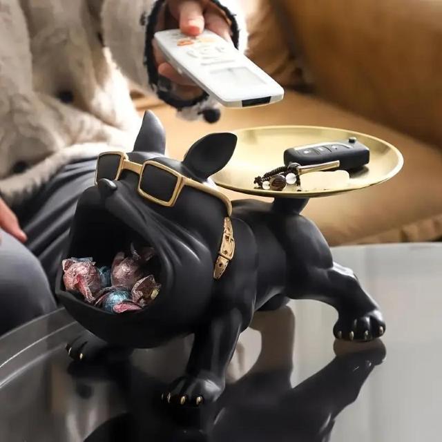 超お買い得2090円★ブルドッグ ストレージ トレイ オーナメント、レジン製像 工芸品 < インテリア/ライフ 超お買い得2090円★ブルドッグ ストレージ トレイ オーナメント、レジン製像 工芸品 < インテリア/ライフの