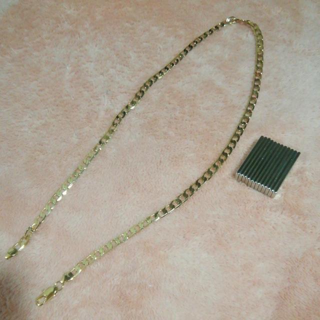 遺品整理 24k刻印あり ゴールドネックレス メンズ レディース チェーン < 男性アクセサリー/時計 遺品整理 24k刻印あり ゴールドネックレス メンズ レディース チェーン < 男性アクセサリー/時計の