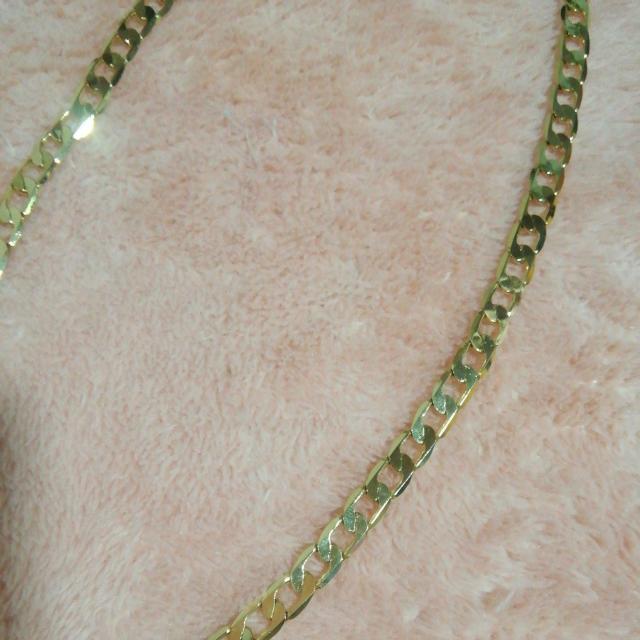 遺品整理 24k刻印あり ゴールドネックレス メンズ レディース チェーン < 男性アクセサリー/時計 遺品整理 24k刻印あり ゴールドネックレス メンズ レディース チェーン < 男性アクセサリー/時計の