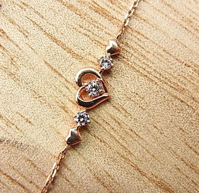 500円スタ【正規美品】canal 4℃(カナルヨンドシー) ハートモチーフ ブレスレット SILVER < ブランド 500円スタ【正規美品】canal 4℃(カナルヨンドシー) ハートモチーフ ブレスレット SILVER < ブランドの