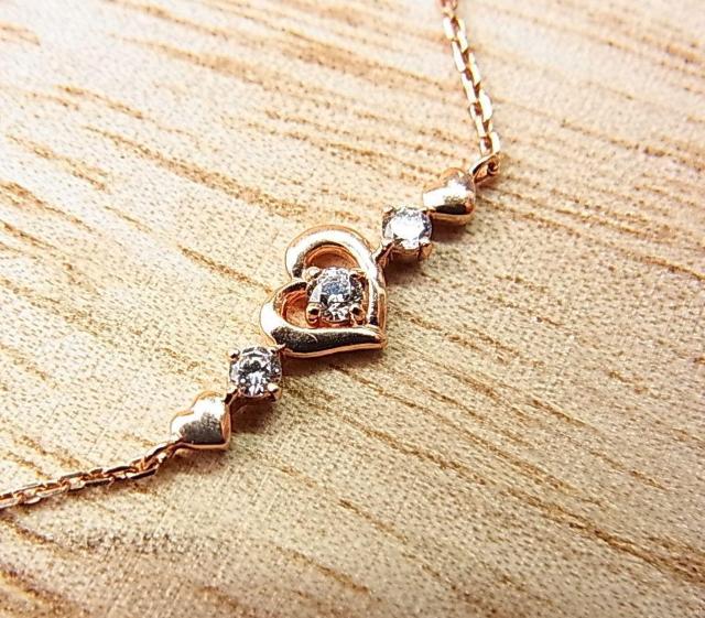 500円スタ【正規美品】canal 4℃(カナルヨンドシー) ハートモチーフ ブレスレット SILVER < ブランド 500円スタ【正規美品】canal 4℃(カナルヨンドシー) ハートモチーフ ブレスレット SILVER < ブランドの