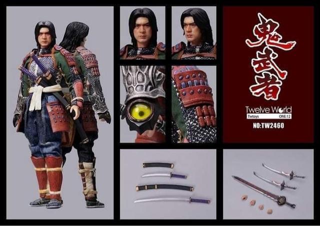 TWTOYS TW2460  ���q���n��G�� Onimusha: Warlords 1/12 Akechi Hidemitsu  �� �z�r�[�� 