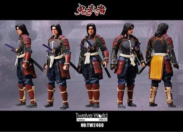 TWTOYS TW2460  ���q���n��G�� Onimusha: Warlords 1/12 Akechi Hidemitsu �� �z�r�[�� 