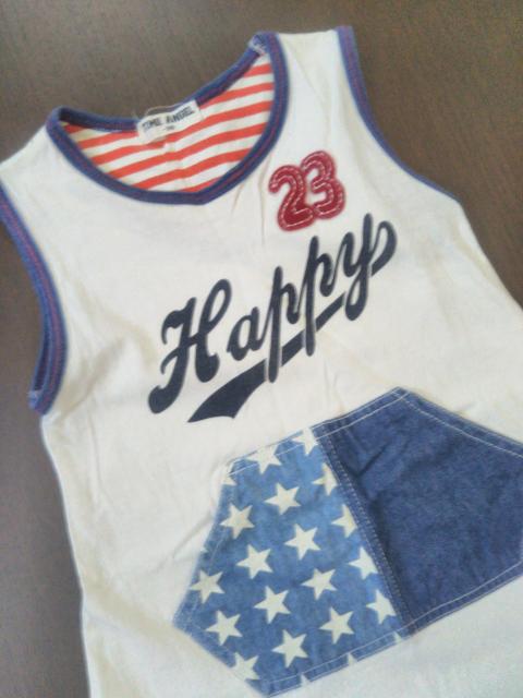 size110/星柄&ロゴ/可愛いワンピース// < キッズ/ベビー size110/星柄&ロゴ/可愛いワンピース// < キッズ/ベビーの