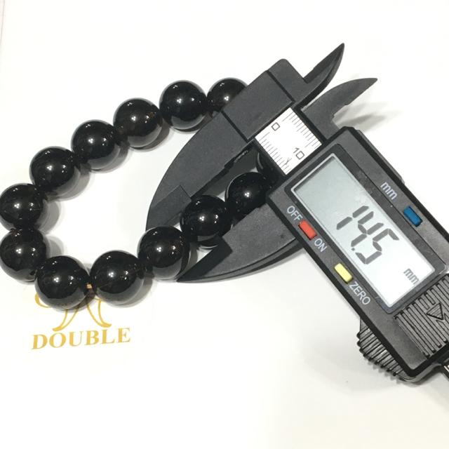 《No.050》極上品質 ブラジル産黒水晶モリオン 14.5mm < 女性アクセサリー/時計  《No.050》極上品質 ブラジル産黒水晶モリオン 14.5mm < 女性アクセサリー/時計の