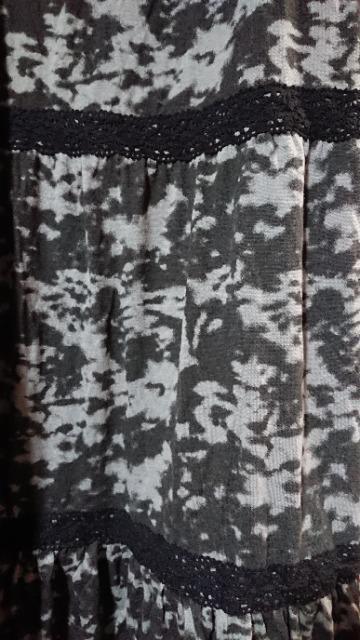 新品大きいサイズ 4L記 他3L 肩調節有り タイダイ染め風 マキシ丈ワンピース < 女性ファッション 新品大きいサイズ 4L記 他3L 肩調節有り タイダイ染め風 マキシ丈ワンピース < 女性ファッションの