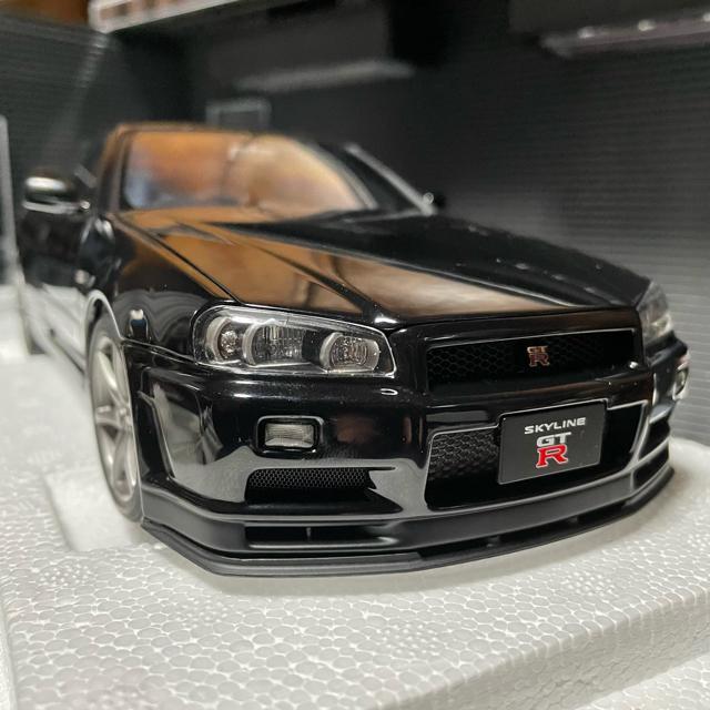 未展示品オートアート1/18スカイライン GT-R R34 V-SPEC II < ホビー  未展示品オートアート1/18スカイライン GT-R R34 V-SPEC II  < ホビーの