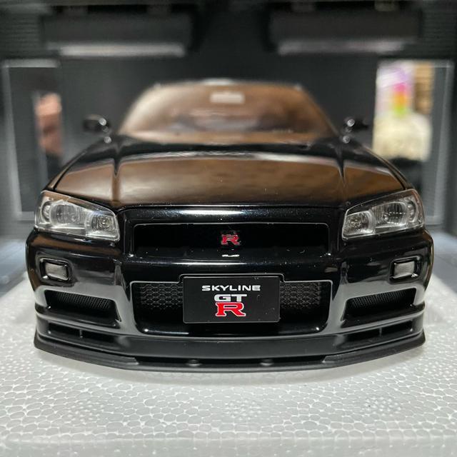 未展示品オートアート1/18スカイライン GT-R R34 V-SPEC II < ホビー  未展示品オートアート1/18スカイライン GT-R R34 V-SPEC II < ホビーの