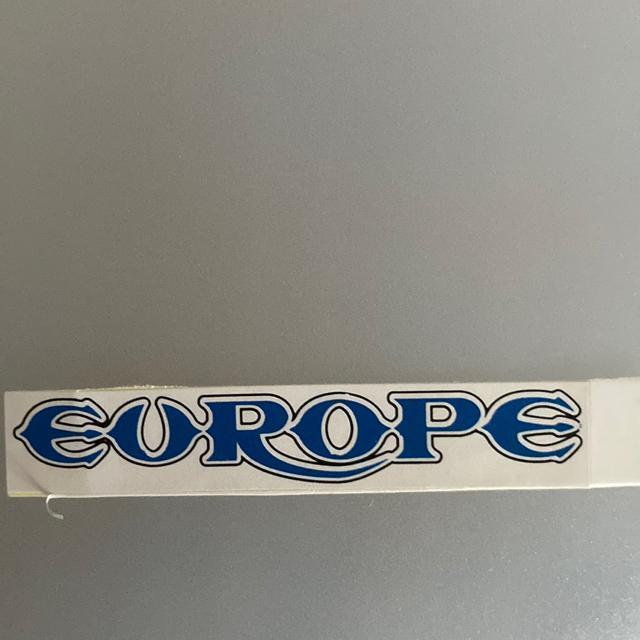 80年代当時物 ヨーロッパ / EUROPE  ロゴステッカー ハードロック スウェディッシュメタル < CD/DVD/ビデオ  80年代当時物 ヨーロッパ / EUROPE  ロゴステッカー ハードロック スウェディッシュメタル  < CD/DVD/ビデオの