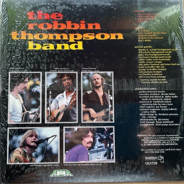 the robbin/ Thompson baubd < CD/DVD/ビデオ the robbin/ Thompson baubd < CD/DVD/ビデオの