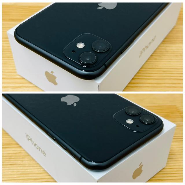 B 100% iPhone 11 64 GB SIMt[ ubN {  Ɠd/AV 