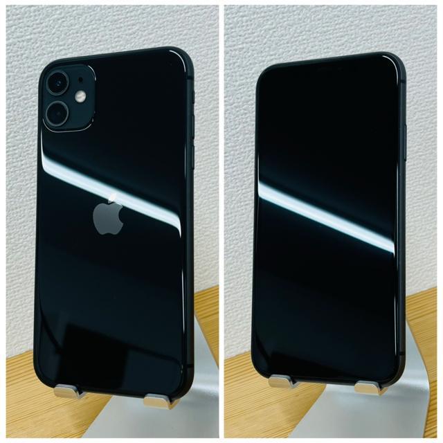 B 100% iPhone 11 64 GB SIMt[ ubN {  Ɠd/AV 