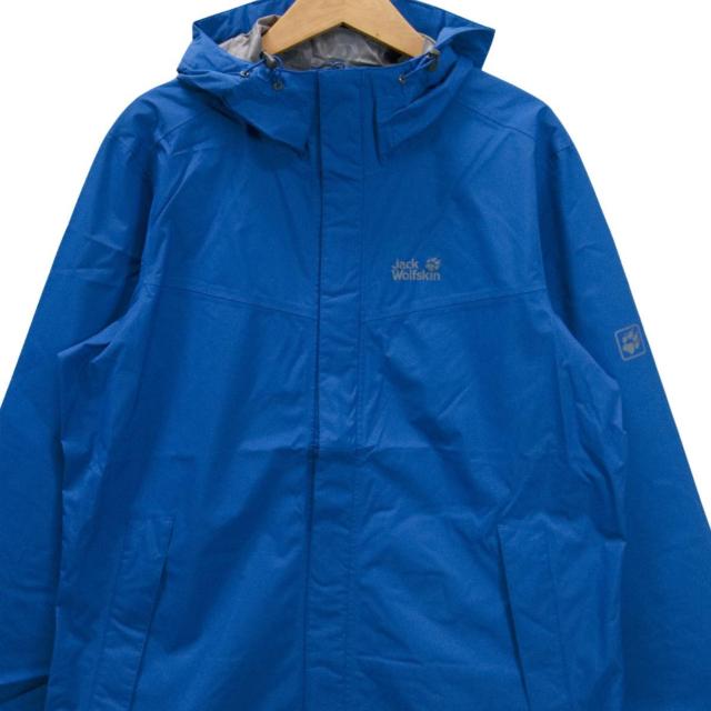 即買☆ジャックウルフスキン CB/XLサイズ マウンテンジャケット 送料無料 ブルー 青 防水 防風 透湿 < 男性ファッション 即買☆ジャックウルフスキン CB/XLサイズ マウンテンジャケット 送料無料 ブルー 青 防水 防風 透湿 < 男性ファッションの