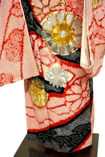 振袖 最高峰 美品 金銀駒シシュウ 金銀糸シシュウ 絞り 束ね熨斗花文 クリーニング済 身丈158cm 裄丈65cm T3655 < 女性ファッション 振袖 最高峰 美品 金銀駒シシュウ 金銀糸シシュウ 絞り 束ね熨斗花文 クリーニング済 身丈158cm 裄丈65cm T3655 < 女性ファッションの