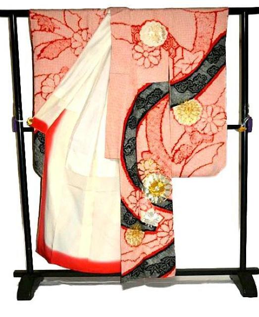 振袖 最高峰 美品 金銀駒シシュウ 金銀糸シシュウ 絞り 束ね熨斗花文 クリーニング済 身丈158cm 裄丈65cm T3655 < 女性ファッション 振袖 最高峰 美品 金銀駒シシュウ 金銀糸シシュウ 絞り 束ね熨斗花文 クリーニング済 身丈158cm 裄丈65cm T3655 < 女性ファッションの