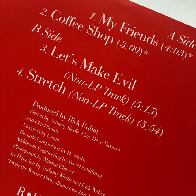 ���b�`�� ����� 12�h�V���O�� �gMy Friends�h RED HOT CHILI PEPPERS ���� ���R�[�h �� CD/DVD/�r�f�I�� 