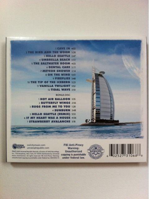 OWL CITY アウル・シティー『ocean eyes』☆デラックス盤2枚組 < CD/DVD/ビデオ  OWL CITY アウル・シティー『ocean eyes』☆デラックス盤2枚組 < CD/DVD/ビデオの