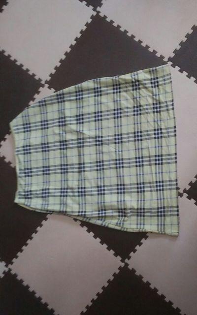 Mサイズ チェック 膝丈 美品 < 女性ファッション  Mサイズ チェック 膝丈 美品 < 女性ファッションの