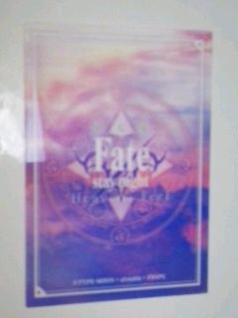  Fate stay night Heavens Feel̃J[hNo.02  Aj/R~bN/LN^[ 