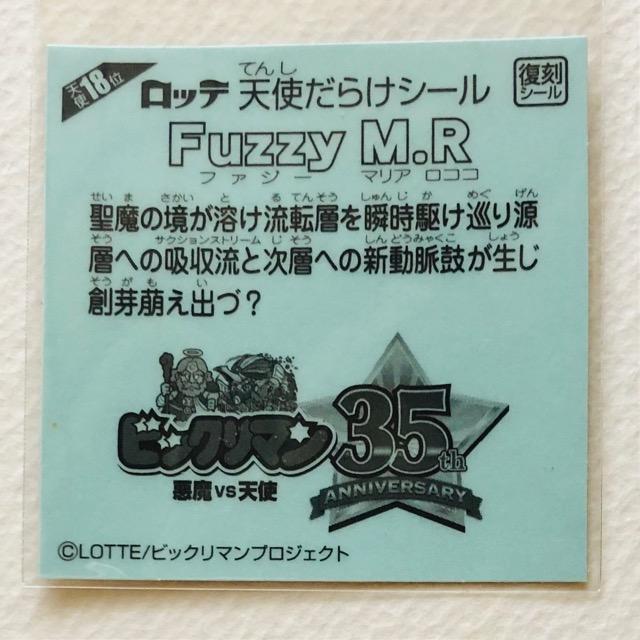 rbN}@Vg炯@Vg18ʁ@Fuzzy M.R  zr[ 