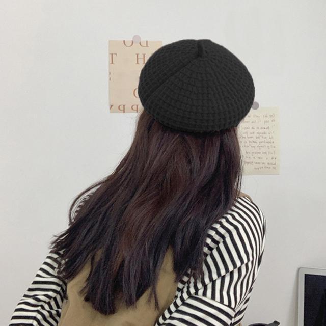 送料無料 新品 ベレー帽 レディース ニット帽子 3色 < 女性ファッション  送料無料 新品 ベレー帽 レディース ニット帽子 3色 < 女性ファッションの