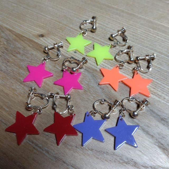 @星モチーフイヤリングセット 新品未使用 < 女性アクセサリー/時計 @星モチーフイヤリングセット 新品未使用 < 女性アクセサリー/時計の