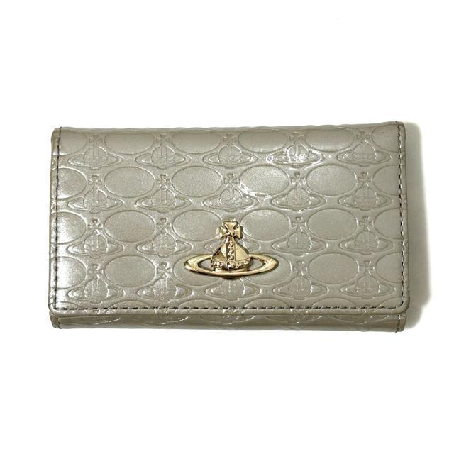 美品 VivienneWestwood オーブ 型押し エナメル キーケース < ブランド  美品 VivienneWestwood オーブ 型押し エナメル キーケース < ブランドの