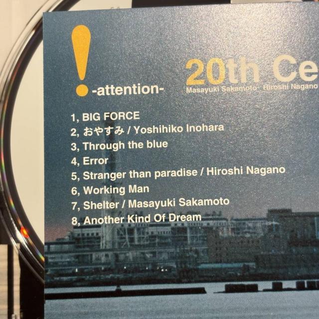 y20th Century (gjZ)z! ~attension~  CD/DVD/rfI 