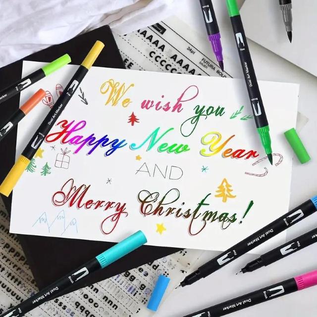 超お買い得890円★両端マーカー、水彩ペイントペン、アート専用ラインドローイングセット、クリスマス・イースターの贈り物 24色 < インテリア/ライフ  超お買い得890円★両端マーカー、水彩ペイントペン、アート専用ラインドローイングセット、クリスマス・イースターの贈り物 24色 < インテリア/ライフの