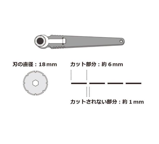 生産終了 OLFA ミシン目ロータリー 未開封の替刃(2枚)付き < インテリア/ライフ 生産終了 OLFA ミシン目ロータリー 未開封の替刃(2枚)付き < インテリア/ライフの