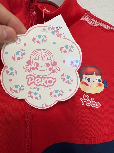 【新品・タグ付き】Peko 赤・紺 ジップアップジャケット 100cm チマジロ < ブランド 【新品・タグ付き】Peko 赤・紺 ジップアップジャケット 100cm チマジロ < ブランドの