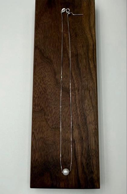 �V�R�W���^�� �~ 925�V���o�[ �l�b�N���X�@�^��7mm �� �����A�N�Z�T���[/���v�� 