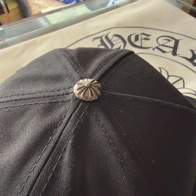 CHROME HEARTS クロムハーツ CHロゴ クロスボール スナップバック キャップ 帽子 ブラック < ブランド CHROME HEARTS クロムハーツ CHロゴ クロスボール スナップバック キャップ 帽子 ブラック < ブランドの