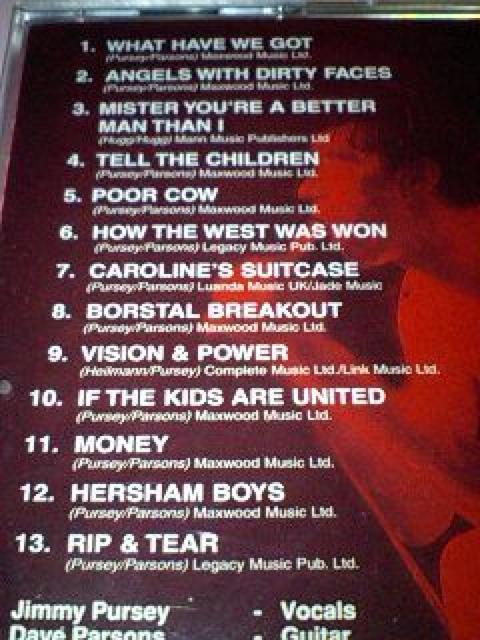 SHAM 69/GREATEST HITS LIVE IN JAPAN  CD/DVD/rfI 