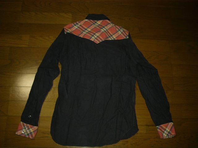 HYSTERIC GLAMOURヒステリックグラマー切替ウエスタンシャツM < ブランド  HYSTERIC GLAMOURヒステリックグラマー切替ウエスタンシャツM < ブランドの