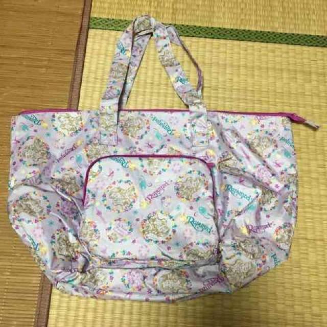 ディズニー・ポケッタブルトートバッグ。ラプンツェル柄 < ブランド ディズニー・ポケッタブルトートバッグ。ラプンツェル柄 < ブランドの