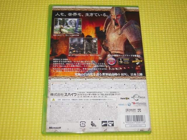 xbox360The Elder Scrolls 4 OBLIVION IurI  Q[{/\tg 