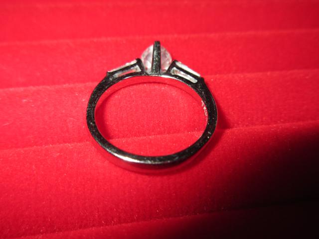 ステンレス製*ハートストーンモチーフデザインリング*シルバー < 女性アクセサリー/時計  ステンレス製*ハートストーンモチーフデザインリング*シルバー < 女性アクセサリー/時計の