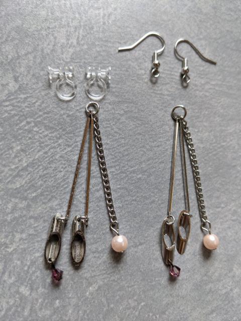 ピアス ノンホールピアス 手作りハンドメイド まとめ買い歓迎 < 女性ファッション  ピアス ノンホールピアス 手作りハンドメイド まとめ買い歓迎 < 女性ファッションの