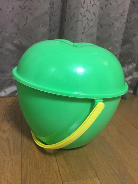 1303.ふた付き入れ物☆青りんご < インテリア/ライフ  1303.ふた付き入れ物☆青りんご < インテリア/ライフの