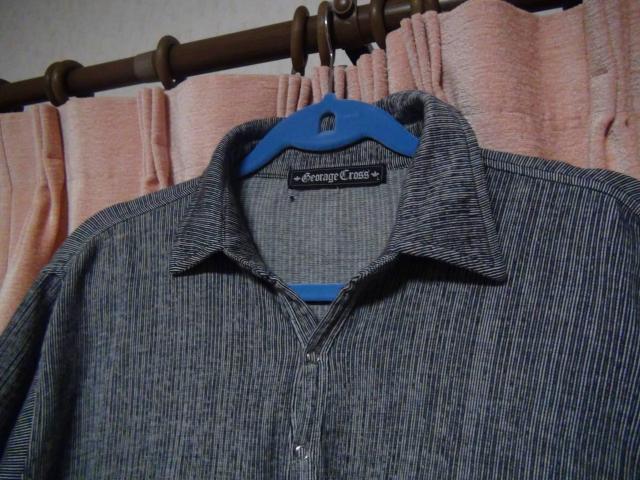 Georage crossグレーのポロシャツ(L)!。 < 男性ファッション  Georage crossグレーのポロシャツ(L)!。 < 男性ファッションの