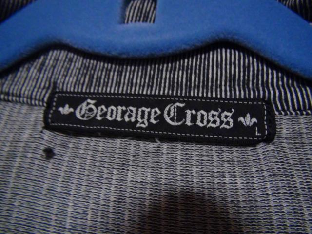 Georage crossグレーのポロシャツ(L)!。 < 男性ファッション  Georage crossグレーのポロシャツ(L)!。 < 男性ファッションの