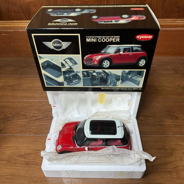 絶版未展示品 京商 1/18 MINI ミニ クーパー レッド < ホビー  絶版未展示品 京商 1/18 MINI ミニ クーパー レッド < ホビーの