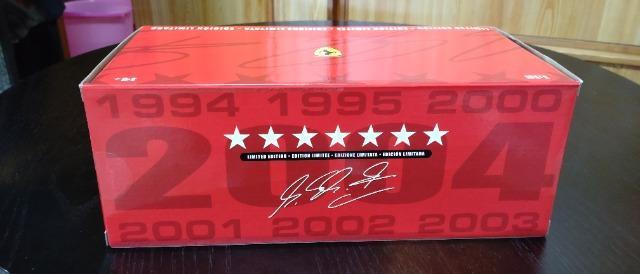 1/18 SEVENTIME WORLDCHAMPION M.schumacher  zr[ 