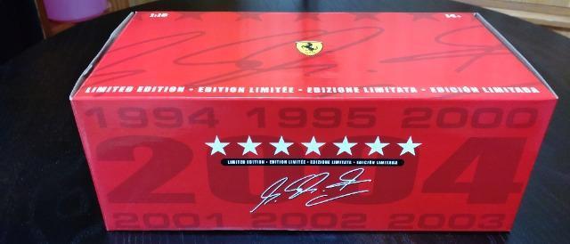 1/18 SEVENTIME WORLDCHAMPION M.schumacher  zr[ 